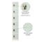 Adiroffice 12 in W, 12 in D, 72 in H, Steel ADI629-206-MGRN-PKG-2 - alternate 9